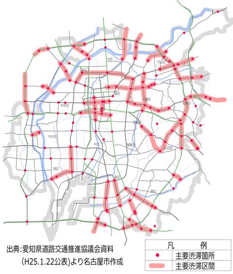 主要渋滞箇所