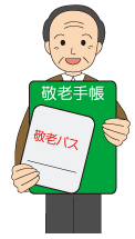 各種手帳に関する届出のイラスト