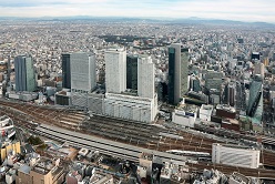 名古屋駅付近の画像