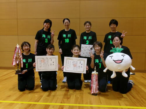 表彰式後の集合写真