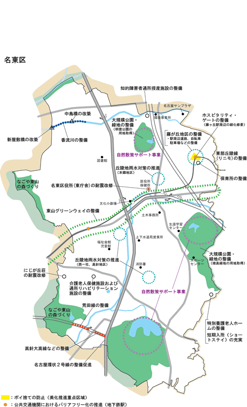 区の主な計画の画像