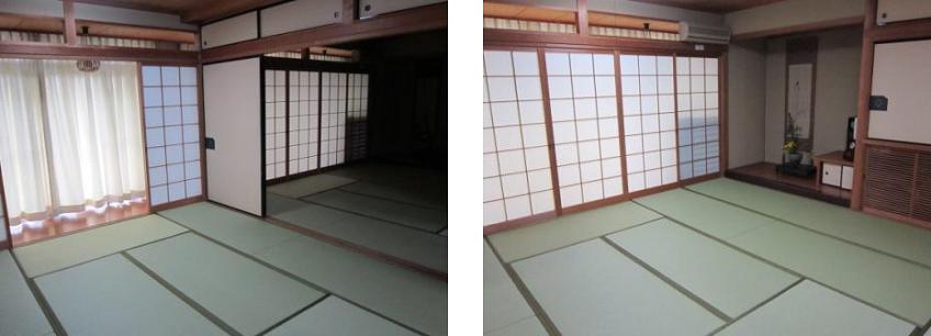 1階うめの間とまつの間