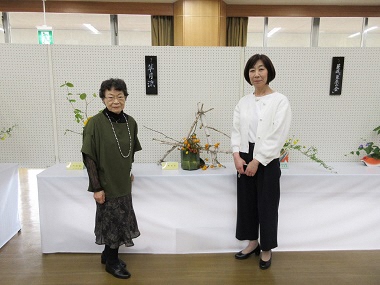 浅野会長と区長の写真