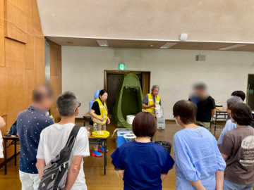 ブースに分かれての説明の様子3